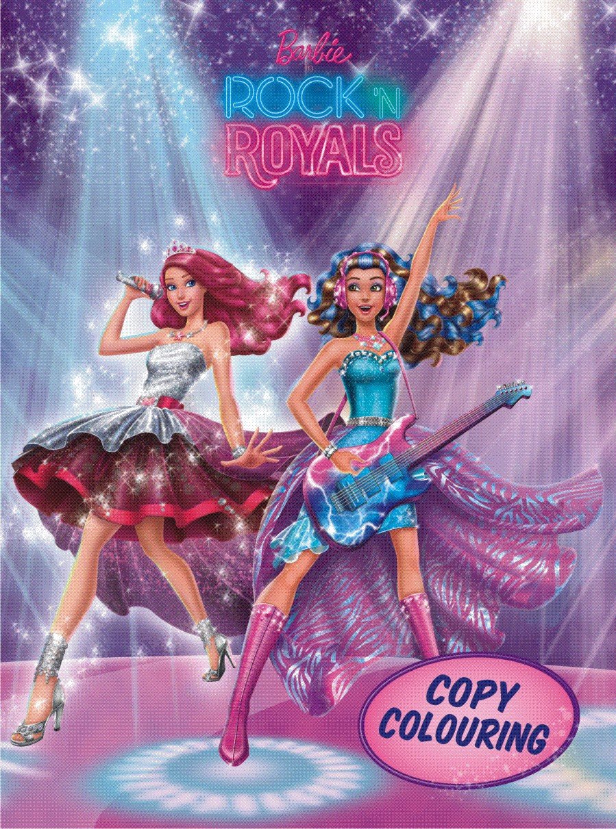 Barbie Rock N Royal Copy Colouring by unknown author | Goodreads