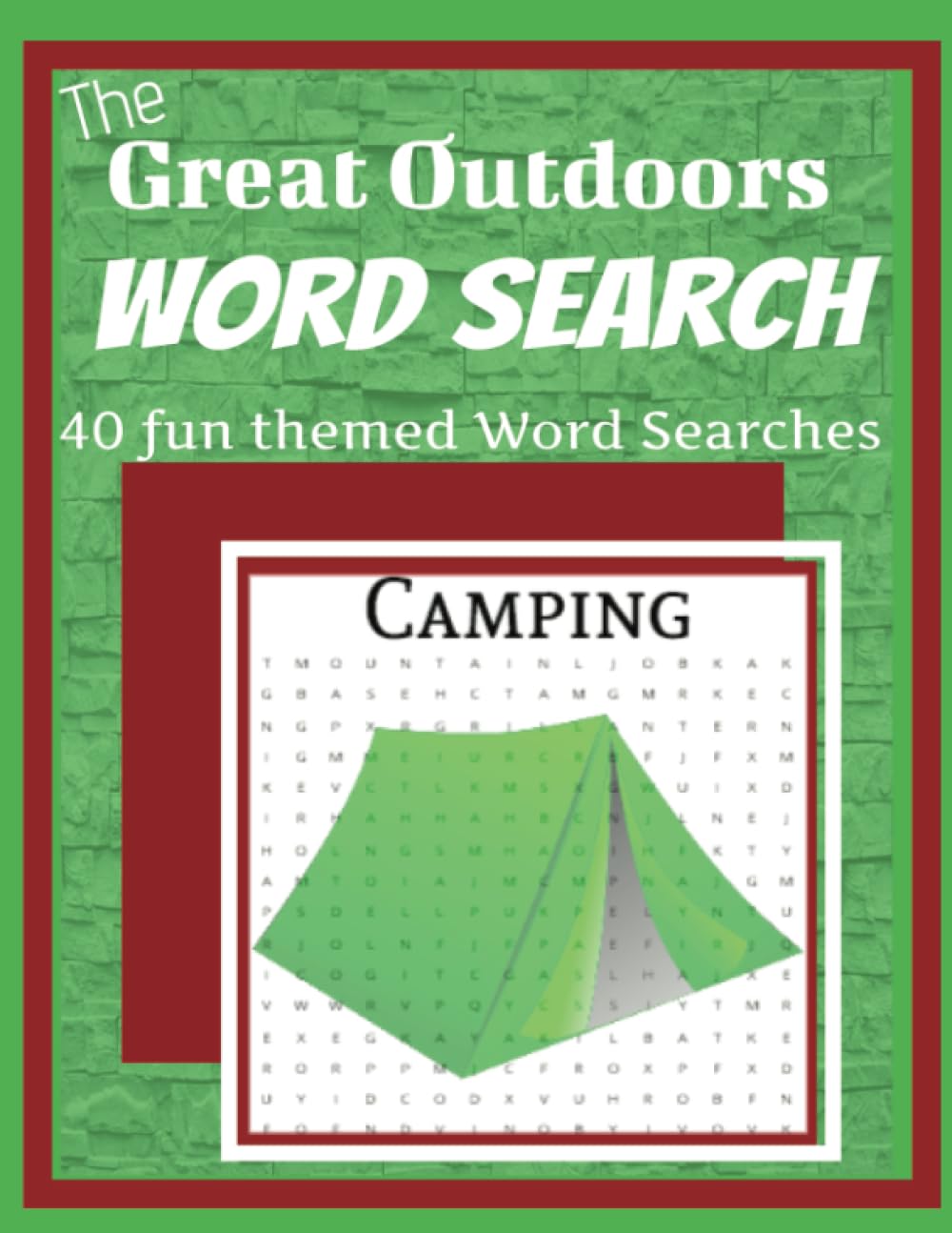 The Great Outdoors Word Search 40 fun themed Word Searches Outdoor activities and sport themed
