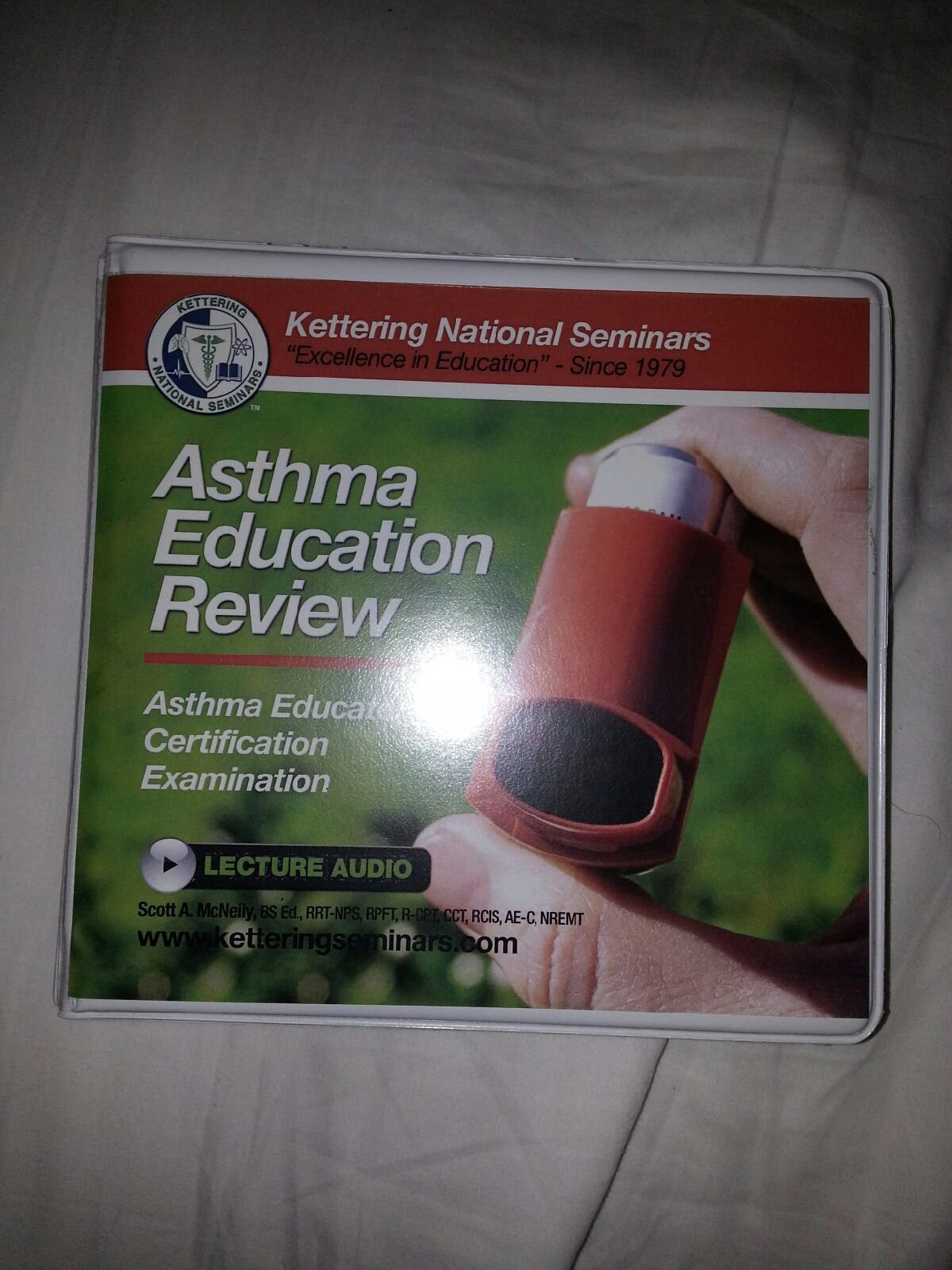 Asthma Educator by Kettering national Seminars Goodreads