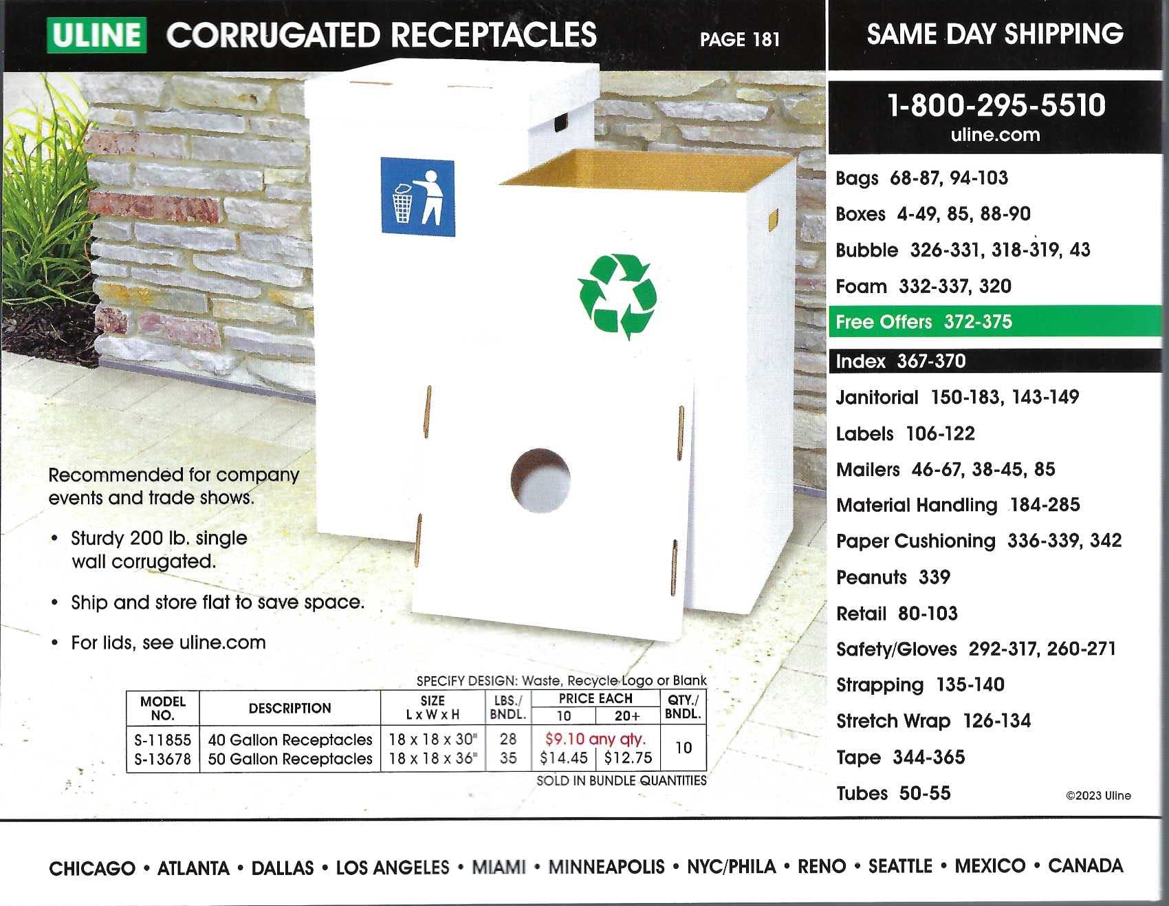 Uline Catalog Special Edition Spring Summer 2023 by Uline Staff