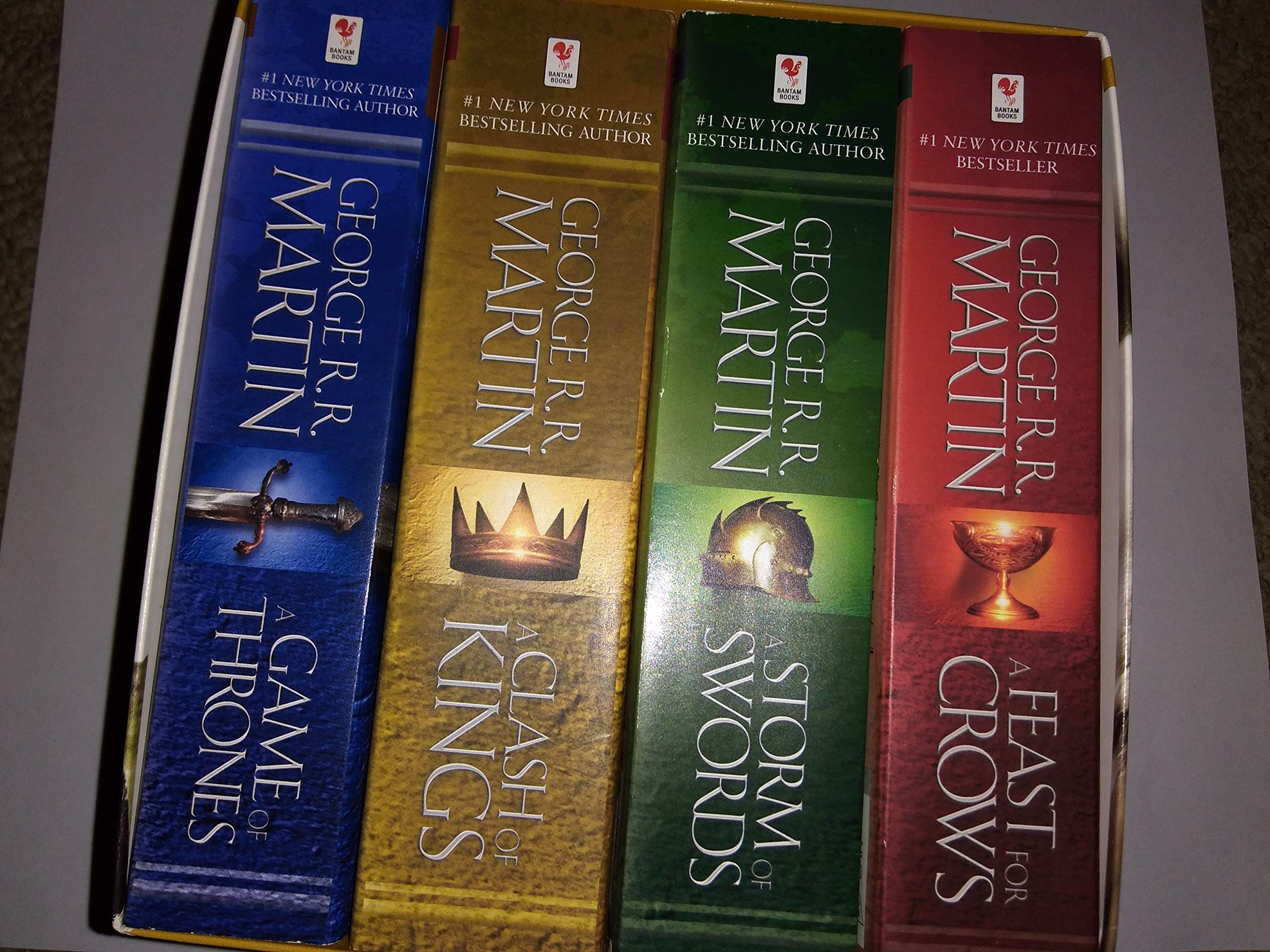 A Song of Ice & Fire, 4 Volume Box set:By George R.R. Martin: : A Game