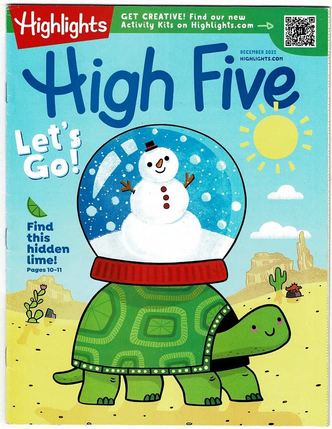 Highlights High Five magazine December 2022 - Let's Go! by Various ...