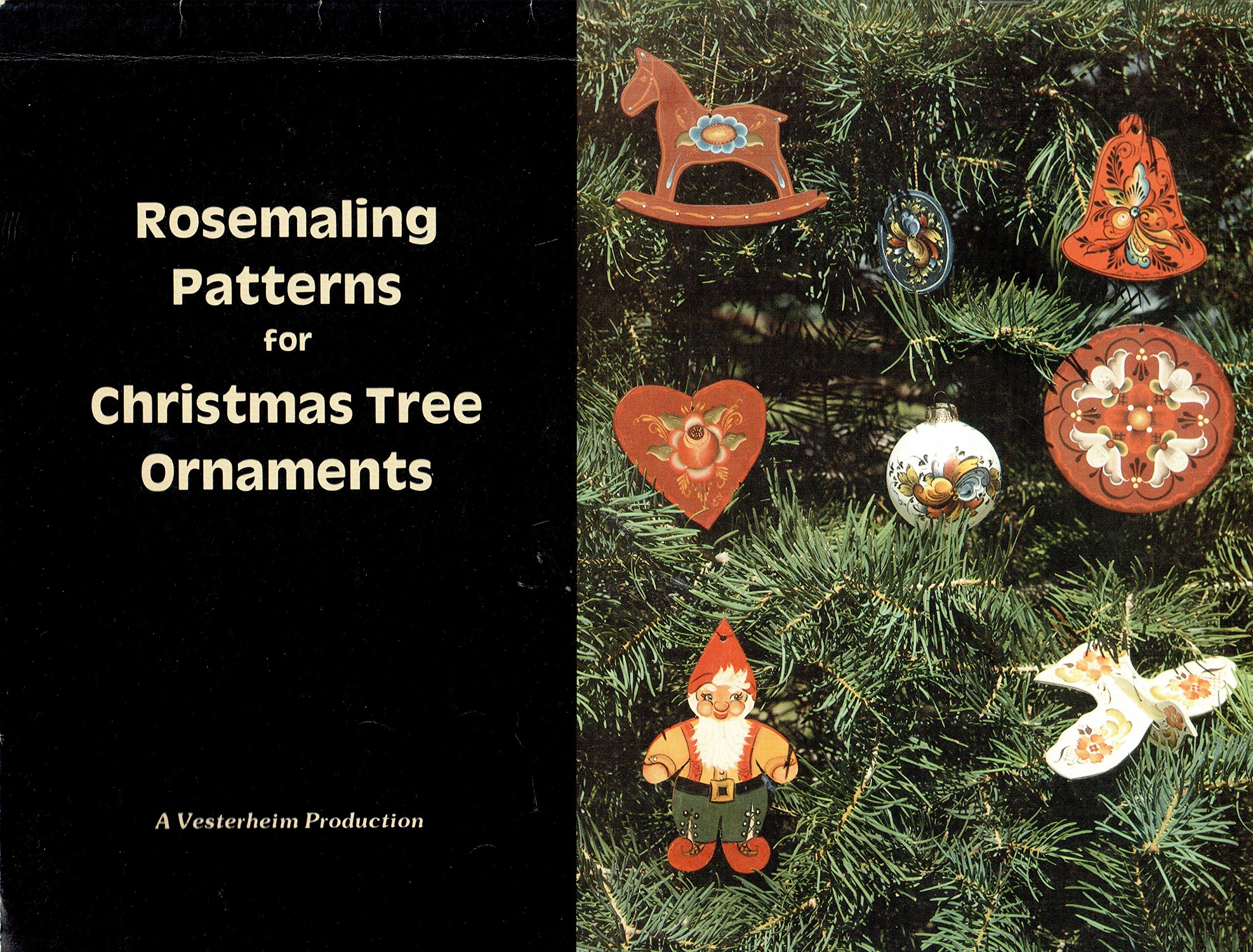 Rosemaling Patterns for Christmas Tree Ornaments by Linda Alexander