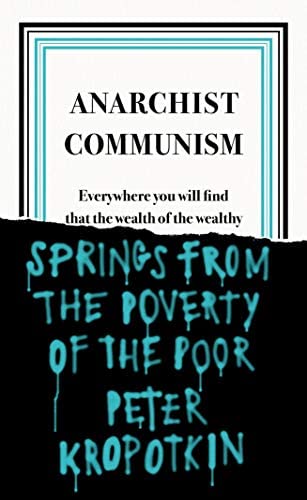 NEW-Anarchist Communism book cover