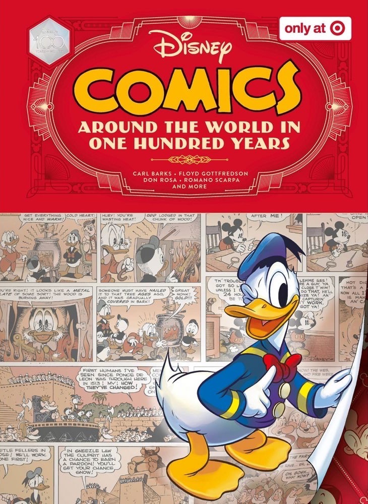 Disney Comics Around the World in One Hundred Years book cover