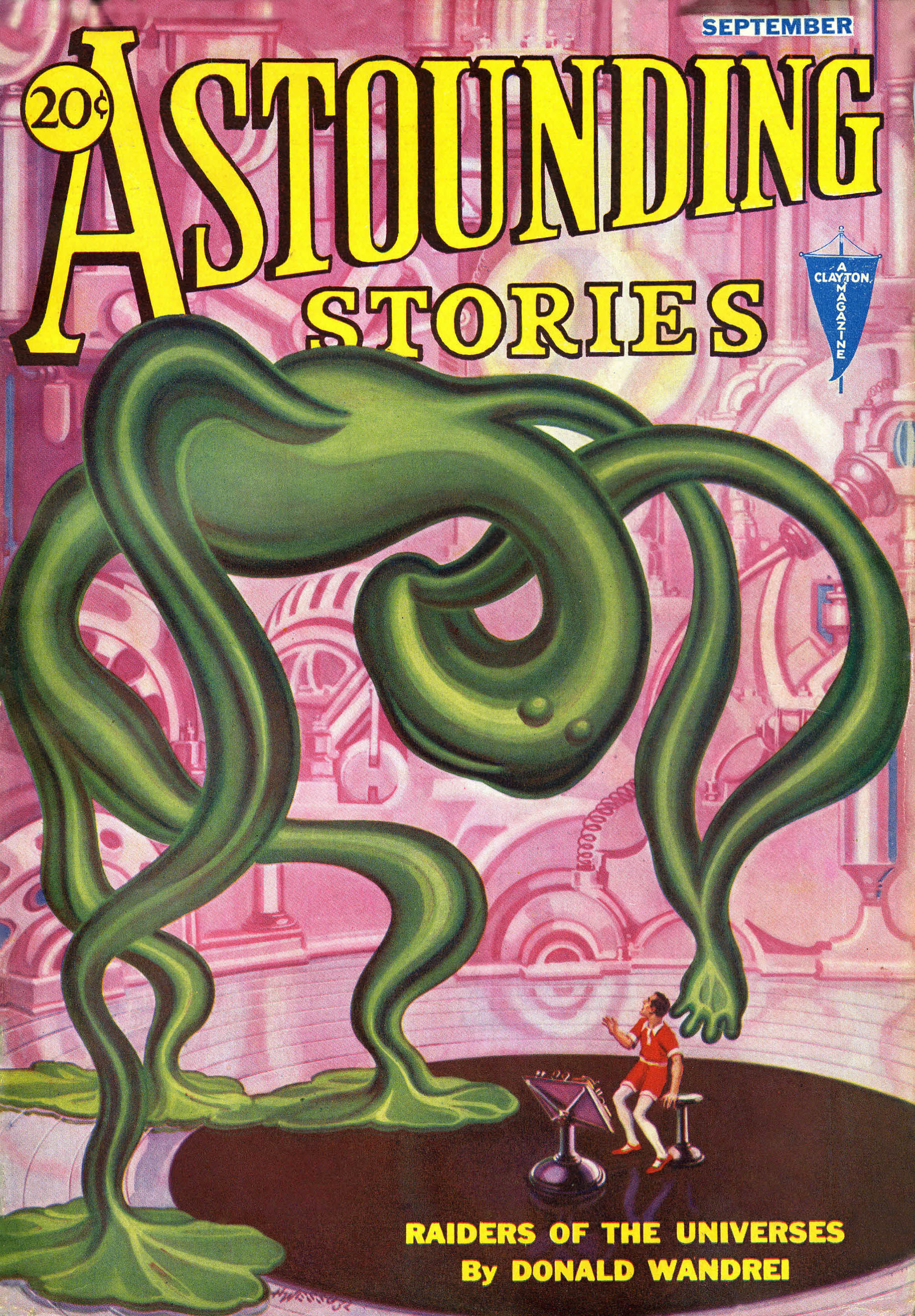 Astounding Stories, September 1932 book cover