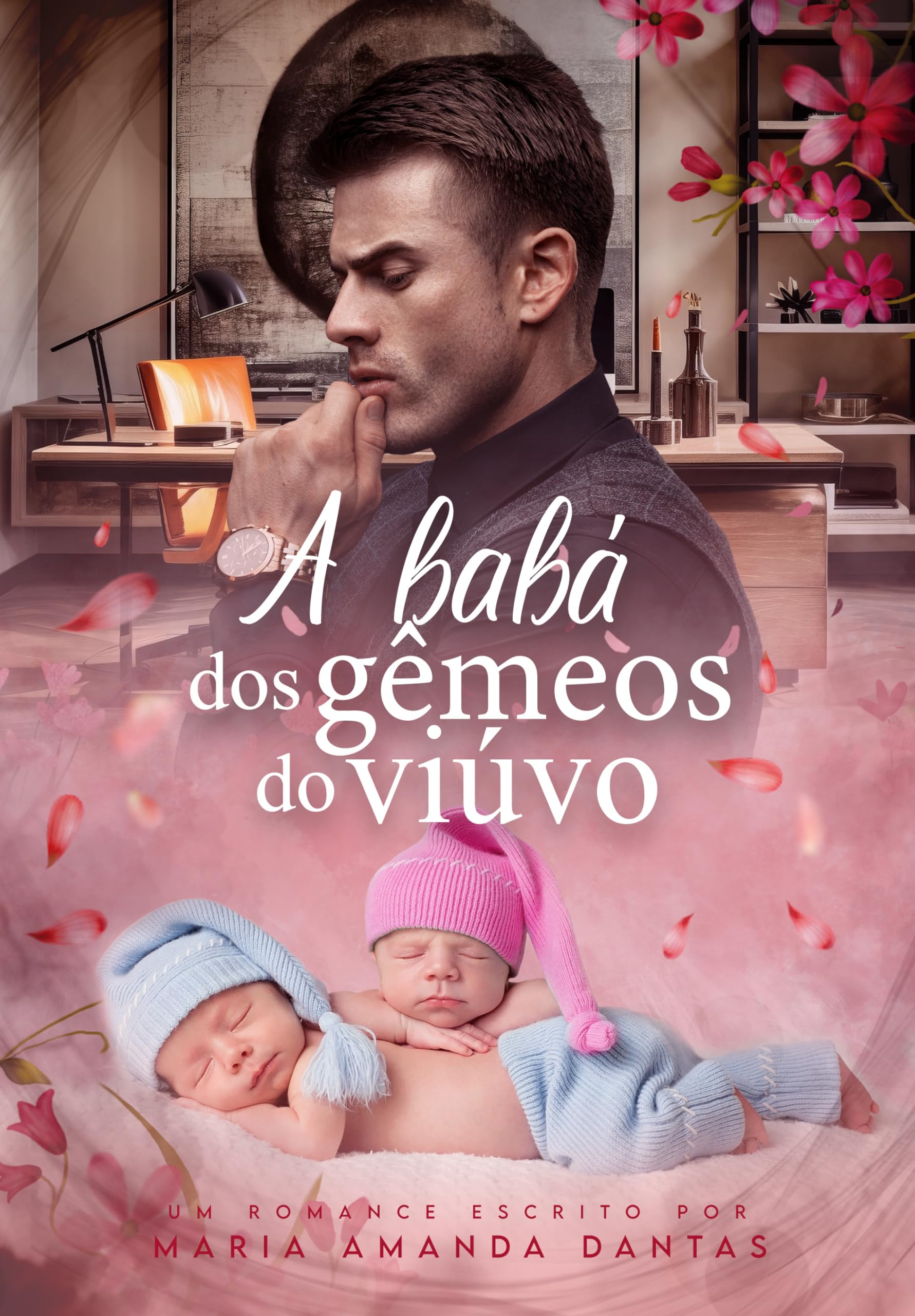 A babá dos gêmeos do viúvo : Um viúvo recluso e sua cunhada 18 anos mais jovem
