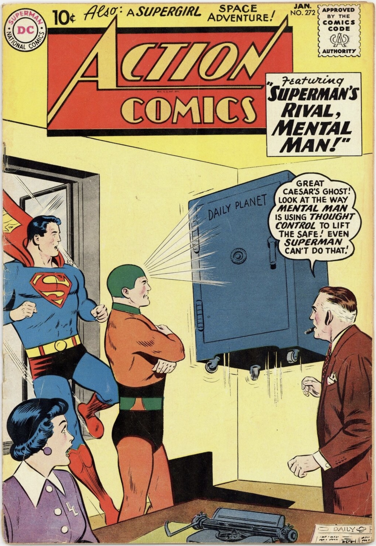 Action Comics book cover