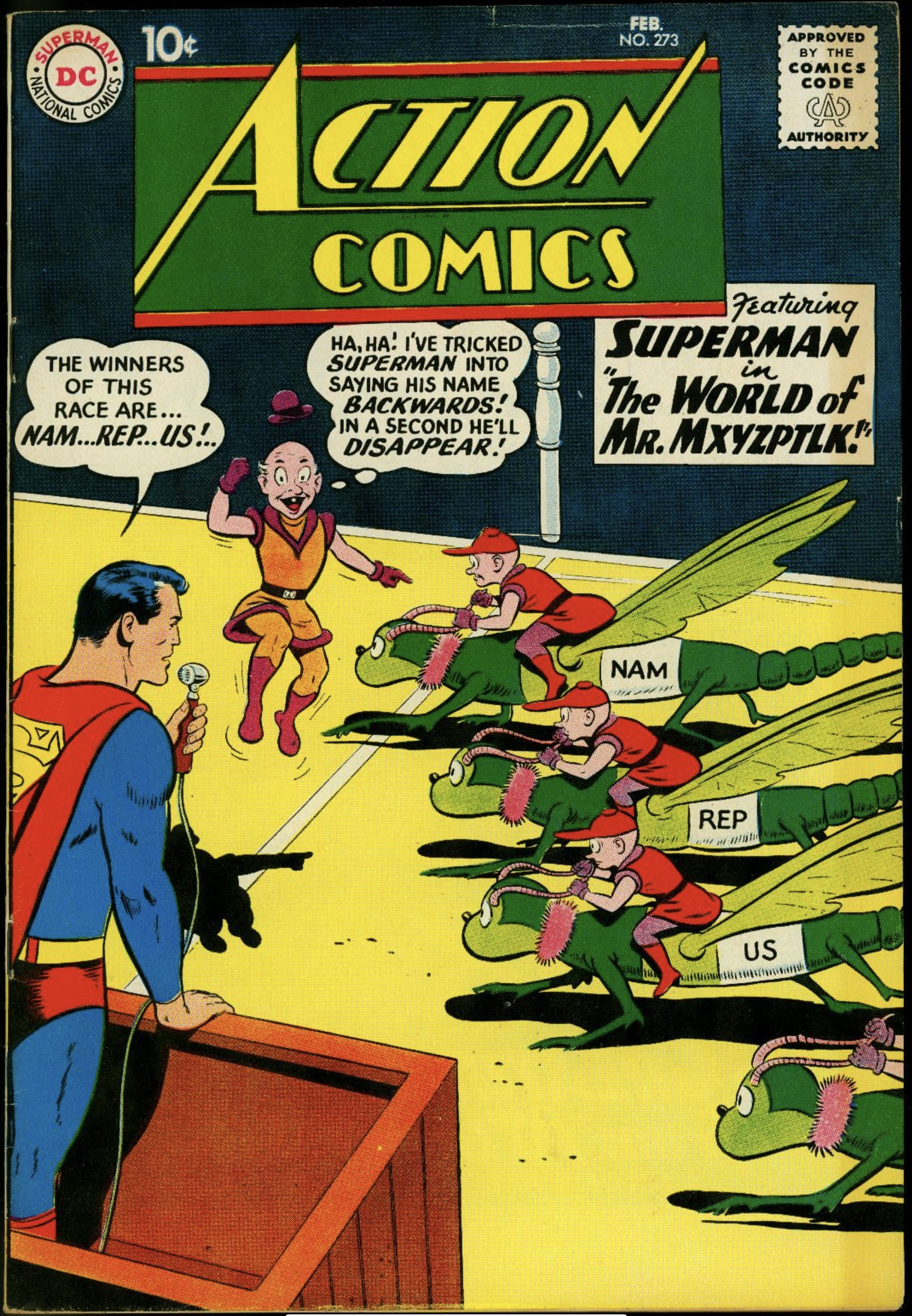 Action Comics book cover