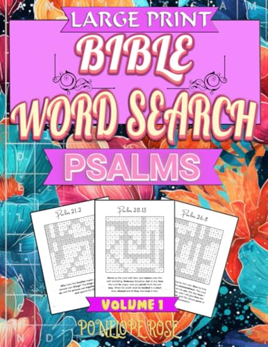 Bible Word Search: Large Print Psalms by Penelope Rose | Goodreads