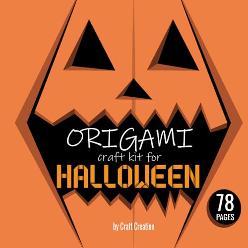 Origami Craft Kit for Halloween Halloween craft book for kids. 25