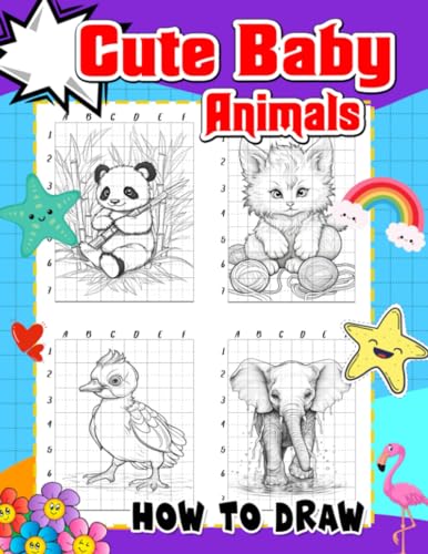 How To Draw Cute Baby Animals: Step-by-Step Drawing Guide for Young ...