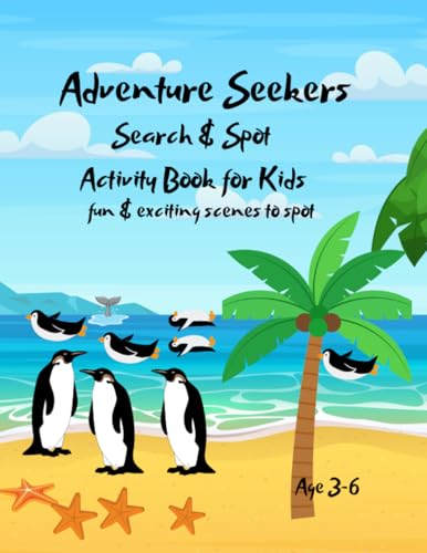 Adventure Seekers | Search and Spot Activity Book | Fun & Exciting ...