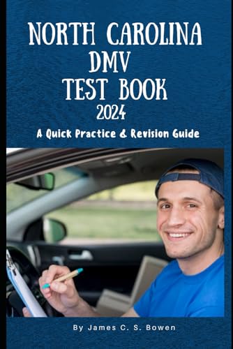 North Carolina DMV Written Test Book (2024) .A Quick Practice Test ...