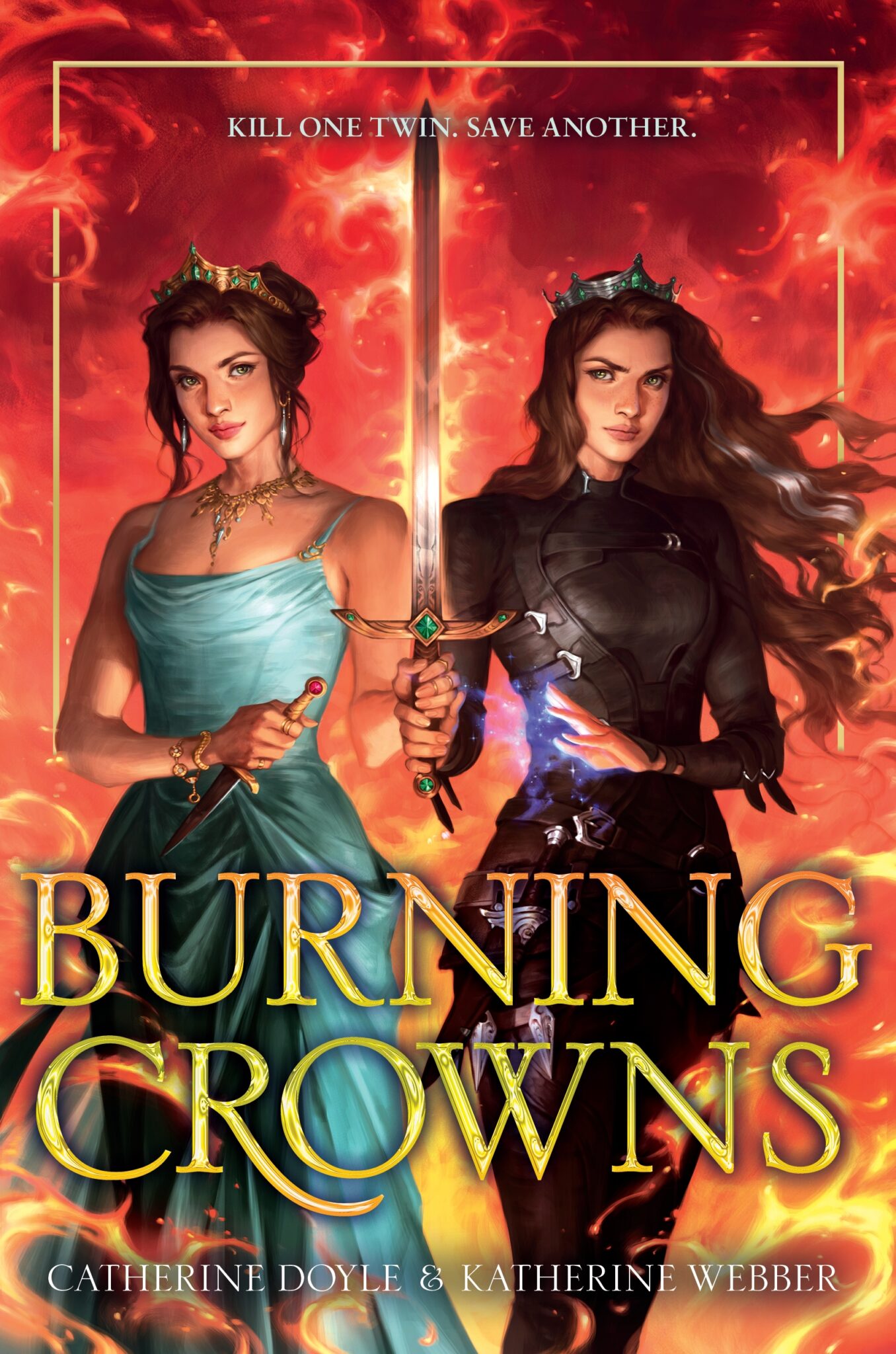 Burning Crowns (Twin Crowns, #3)