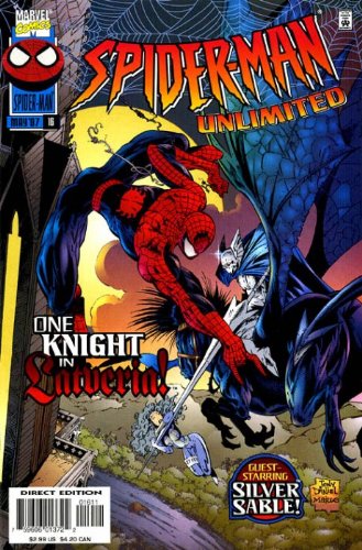 Spider-man Unlimited Issue 16 May 1997 "The Wages of Conquest" book cover