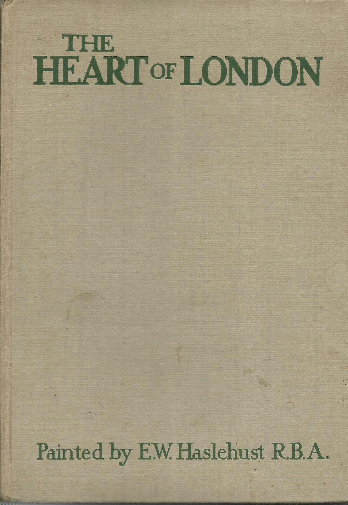 The Heart of London book cover