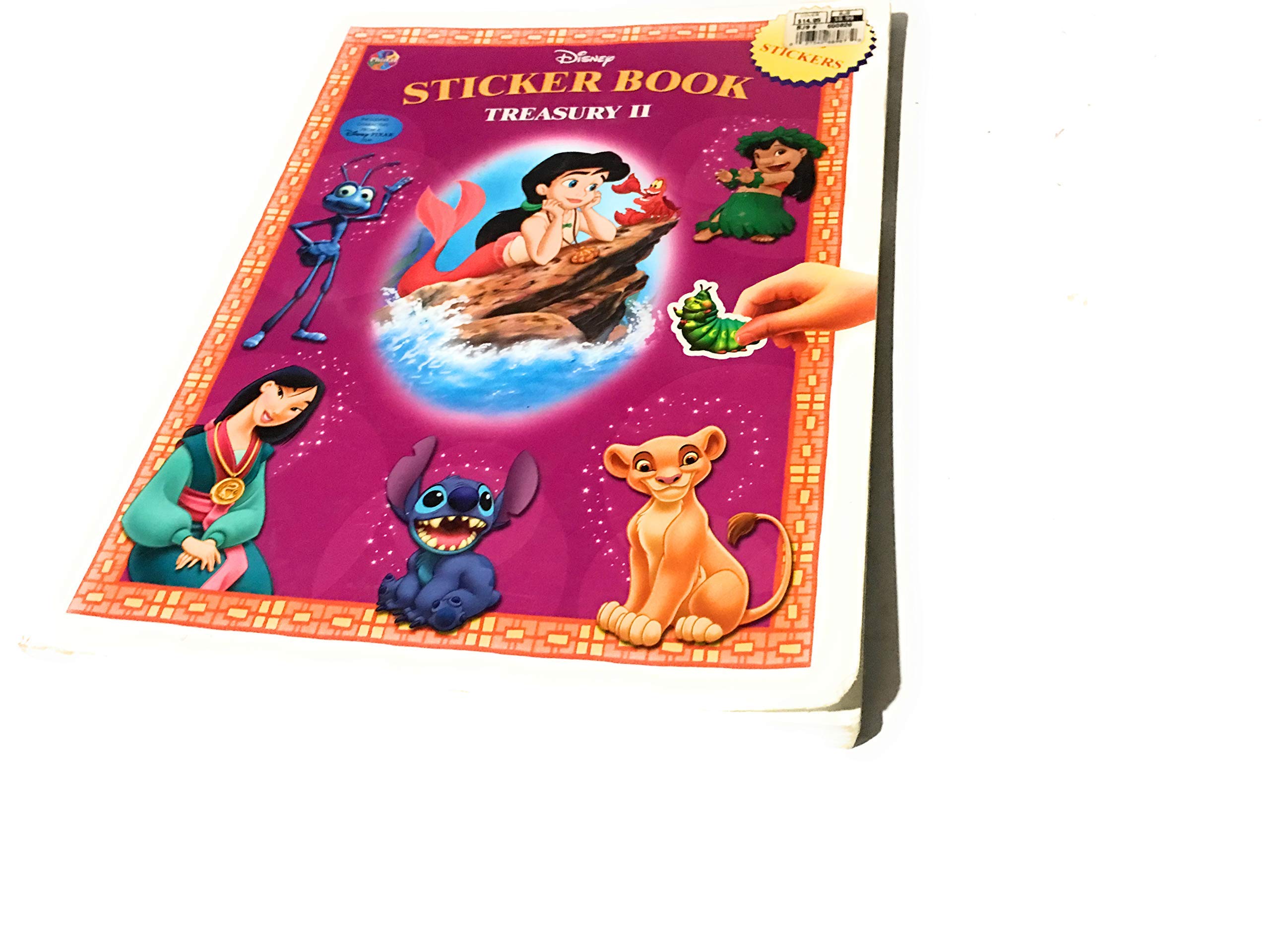 Disney Sticker Book Treasury I (Treasury I) by Walt Disney Company
