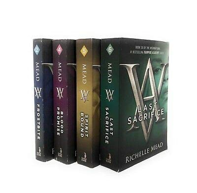 Vampire Academy #2,4,5,6 Books by Richelle Mead (Vampire Series Set) Paperback book cover