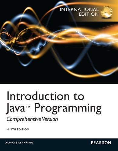 Introduction to Java Programming, Comprehensive Version by Y. Daniel ...