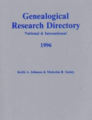 Example Research Directory International Genealogical Research Directory – LZRNN