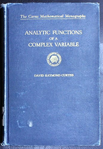 Carus Mathematical Monographs book cover 1