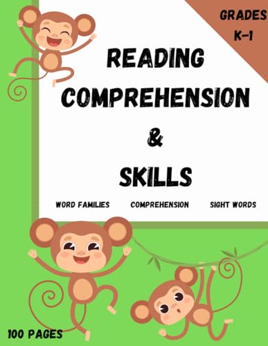 Reading Comprehension Beginning Reader for Kindergarten and First Grade ...