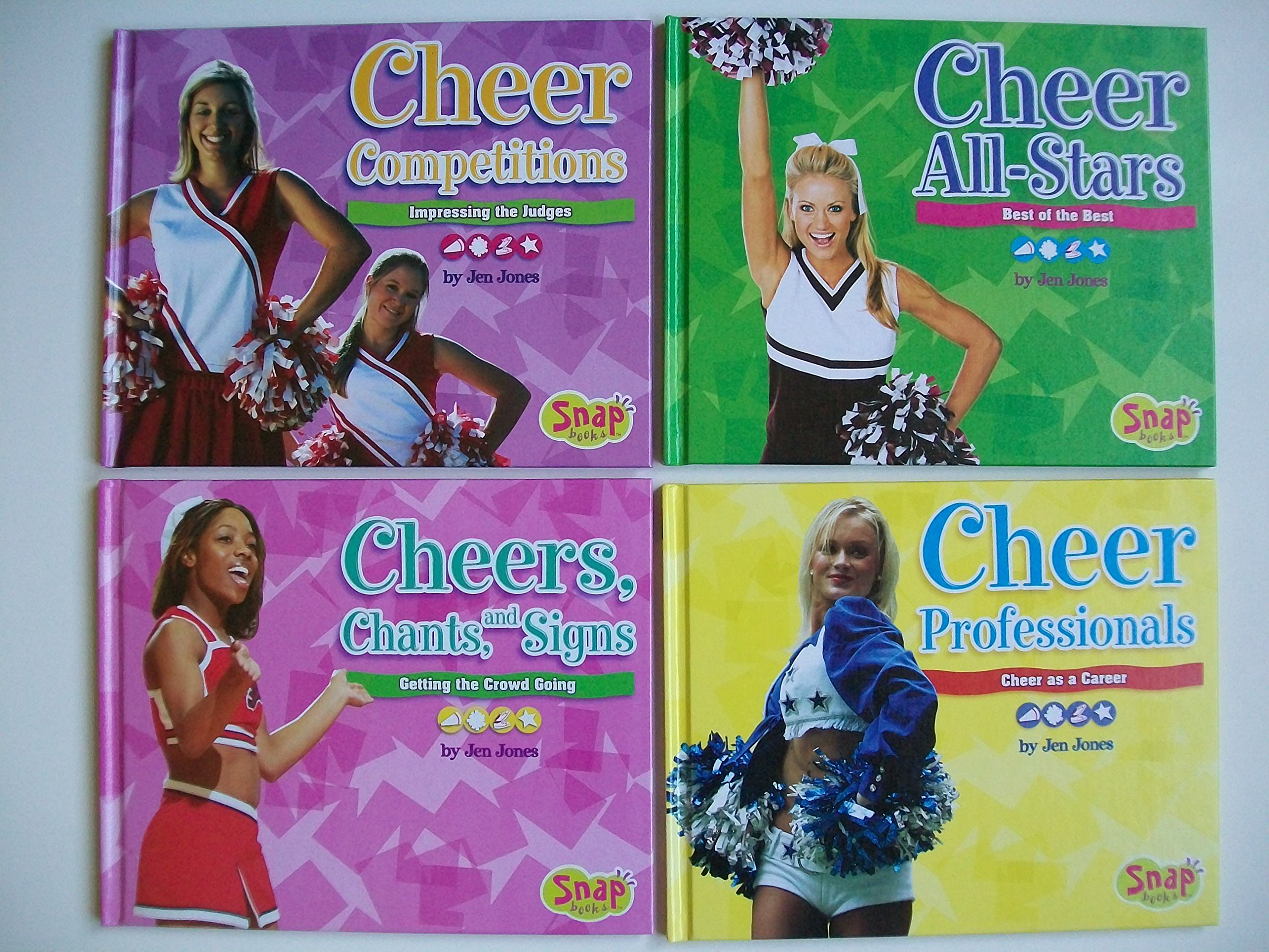 Cheerleading (4 Set) Cheer Competitions; Cheer AllStars; Cheers, Chants and Signs; Cheer