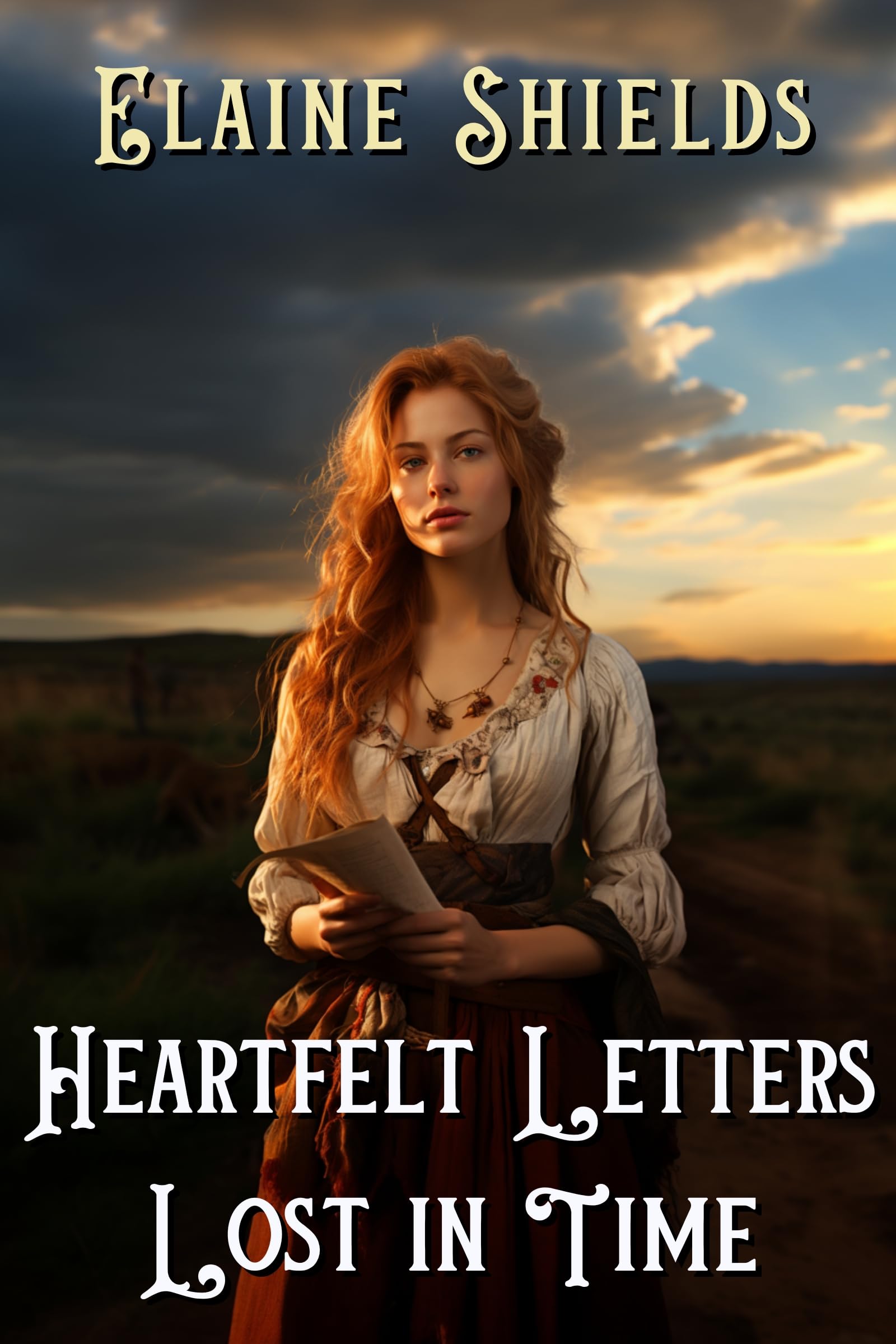 Heartfelt Letters Lost in Time: A Historical Western Romance Novel