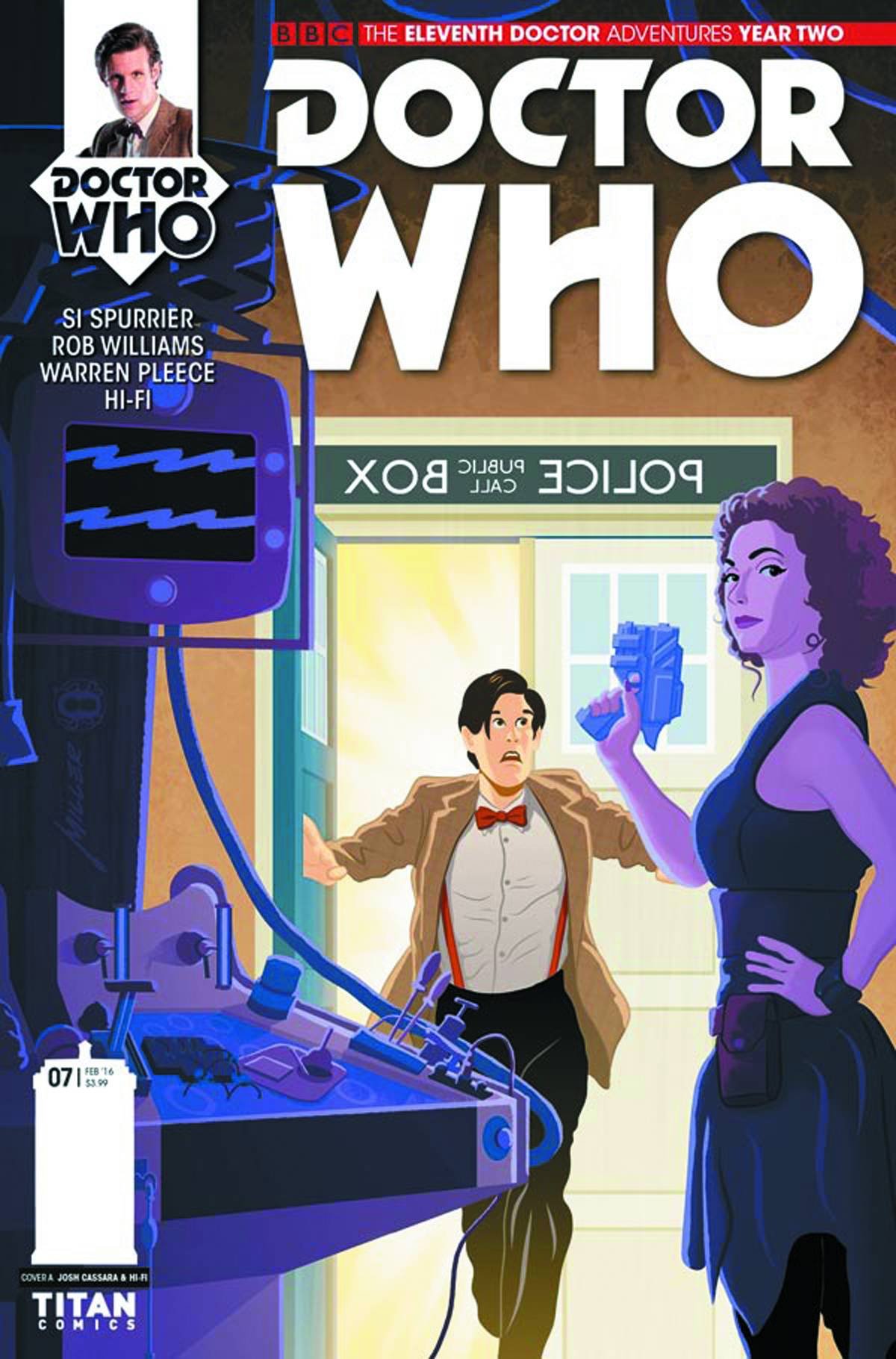 DOCTOR WHO 11TH YEAR TWO #7 CVR A MILLER book cover