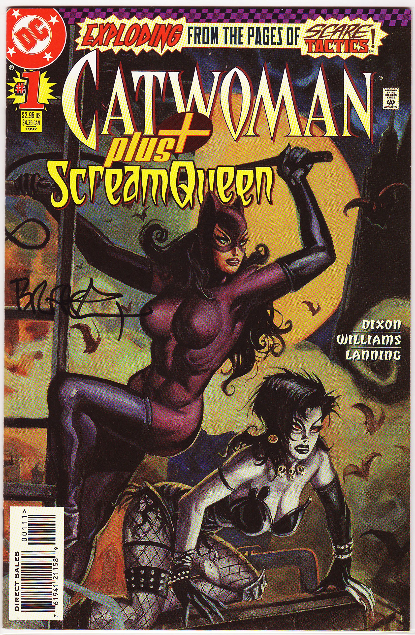 CATWOMAN PLUS ScreamQueen #1 book cover