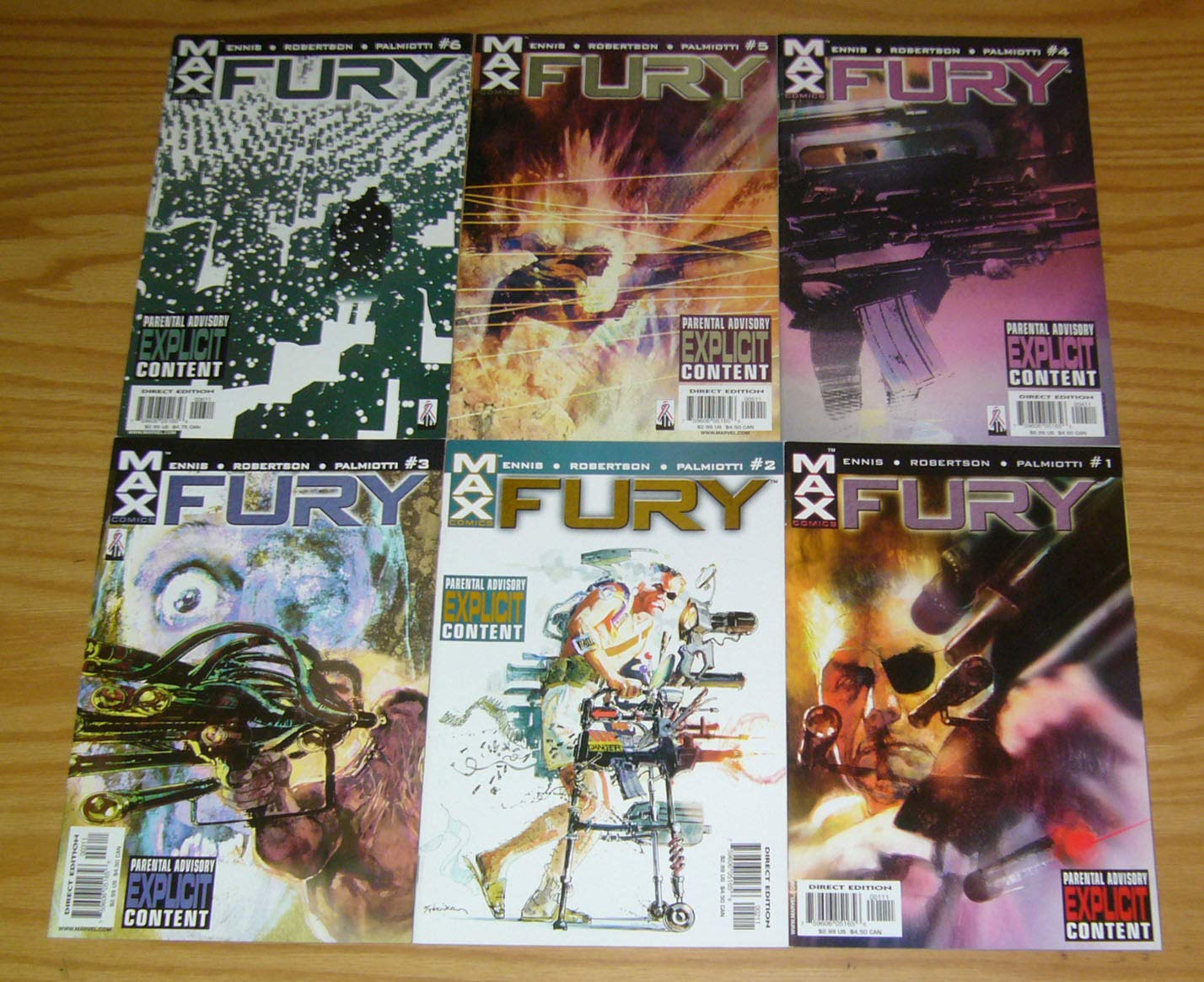 Fury MAX (Collected Editions) book cover 2