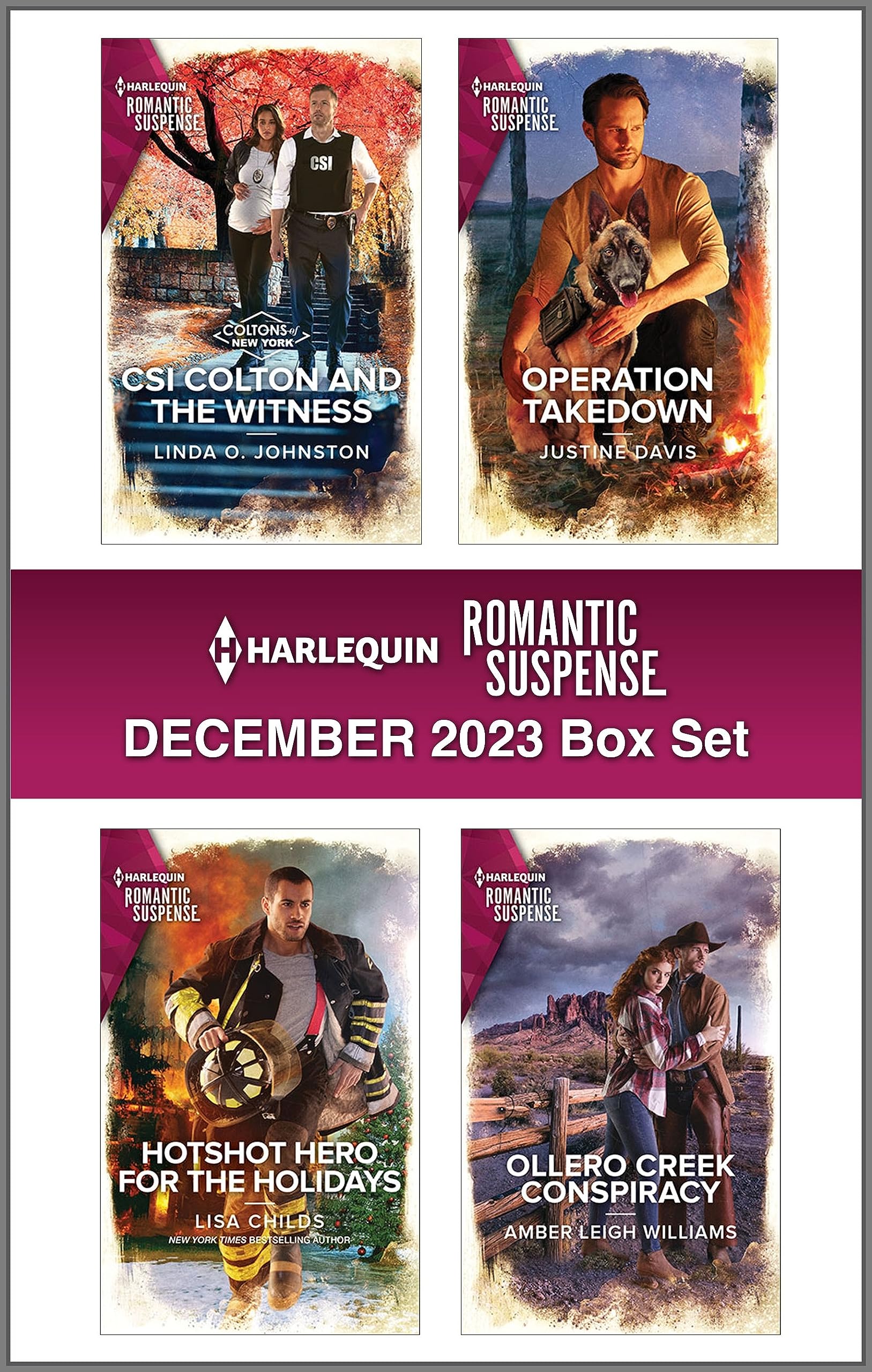 Harlequin Romantic Suspense December 2023 - Box Set
