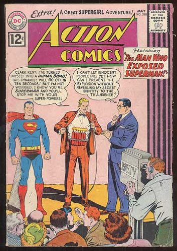 Action Comics book cover