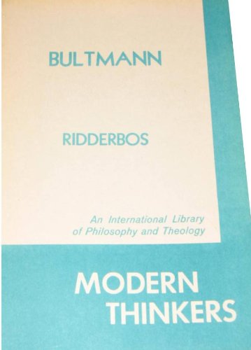 Bultmann by Herman N. Ridderbos | Goodreads