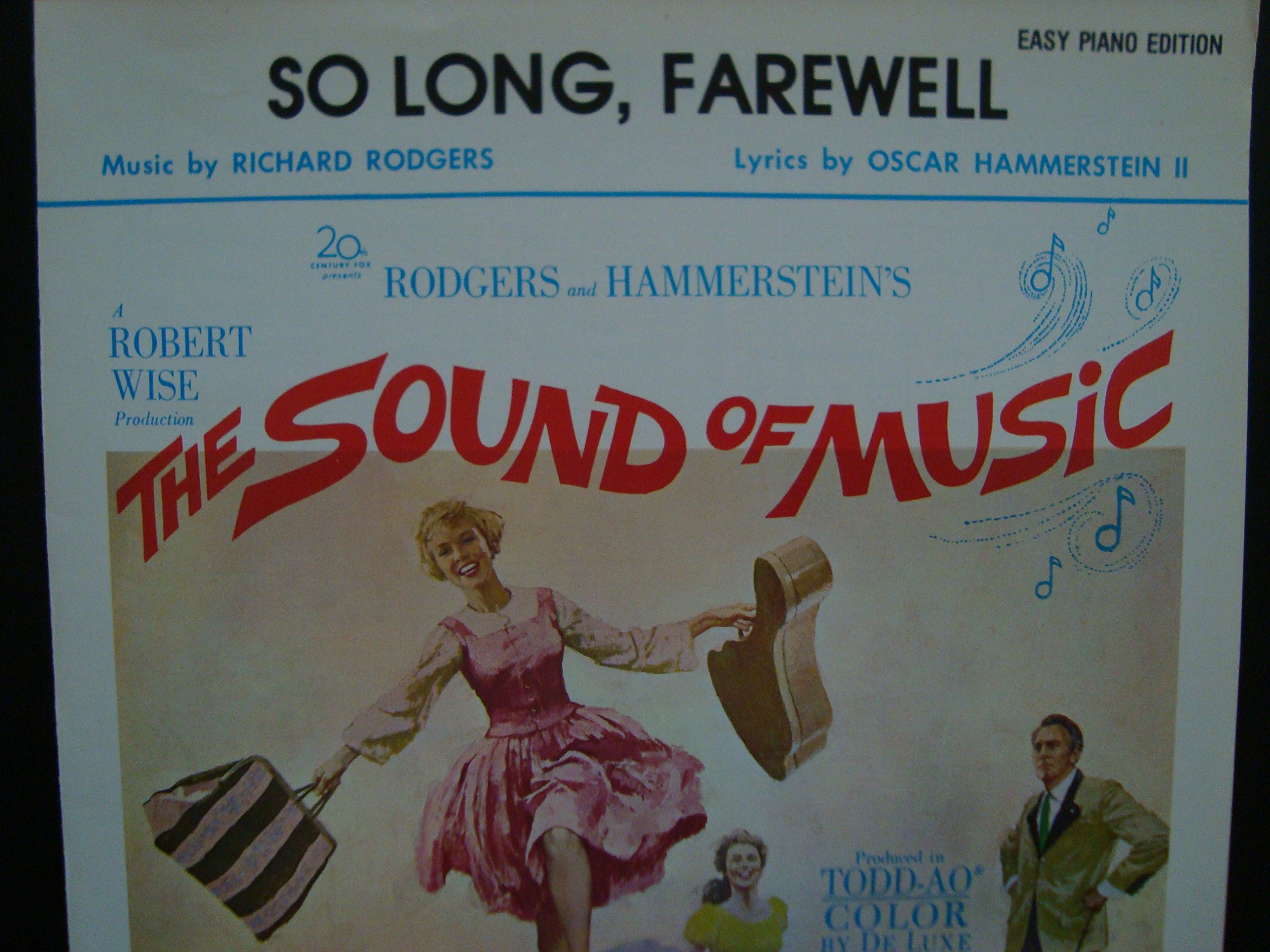 So Long, Farewell / Easy Piano Edition by Rodgers & Hammerstein Goodreads