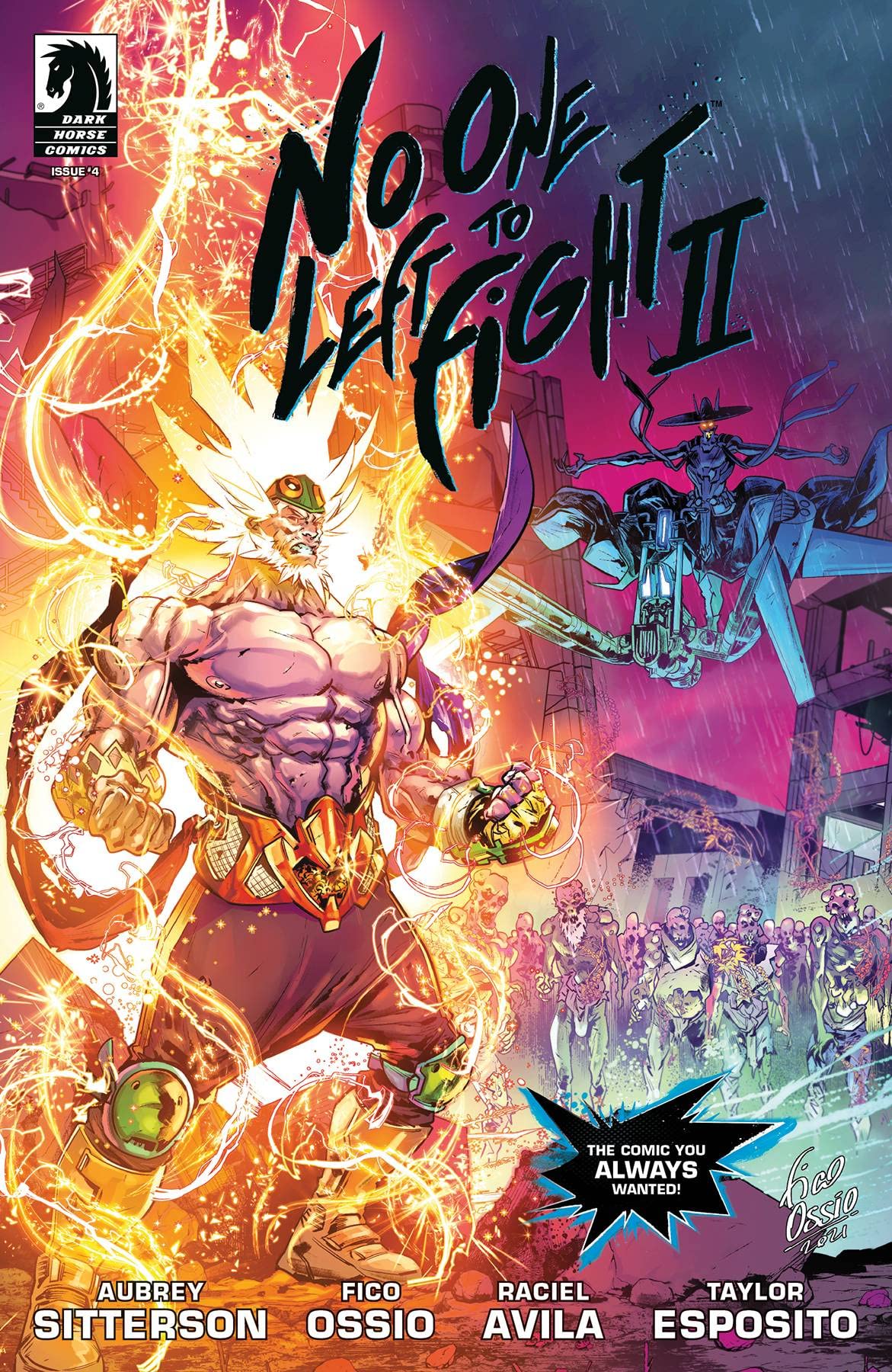 No One Left To Fight II #4 Cover A Fico book cover