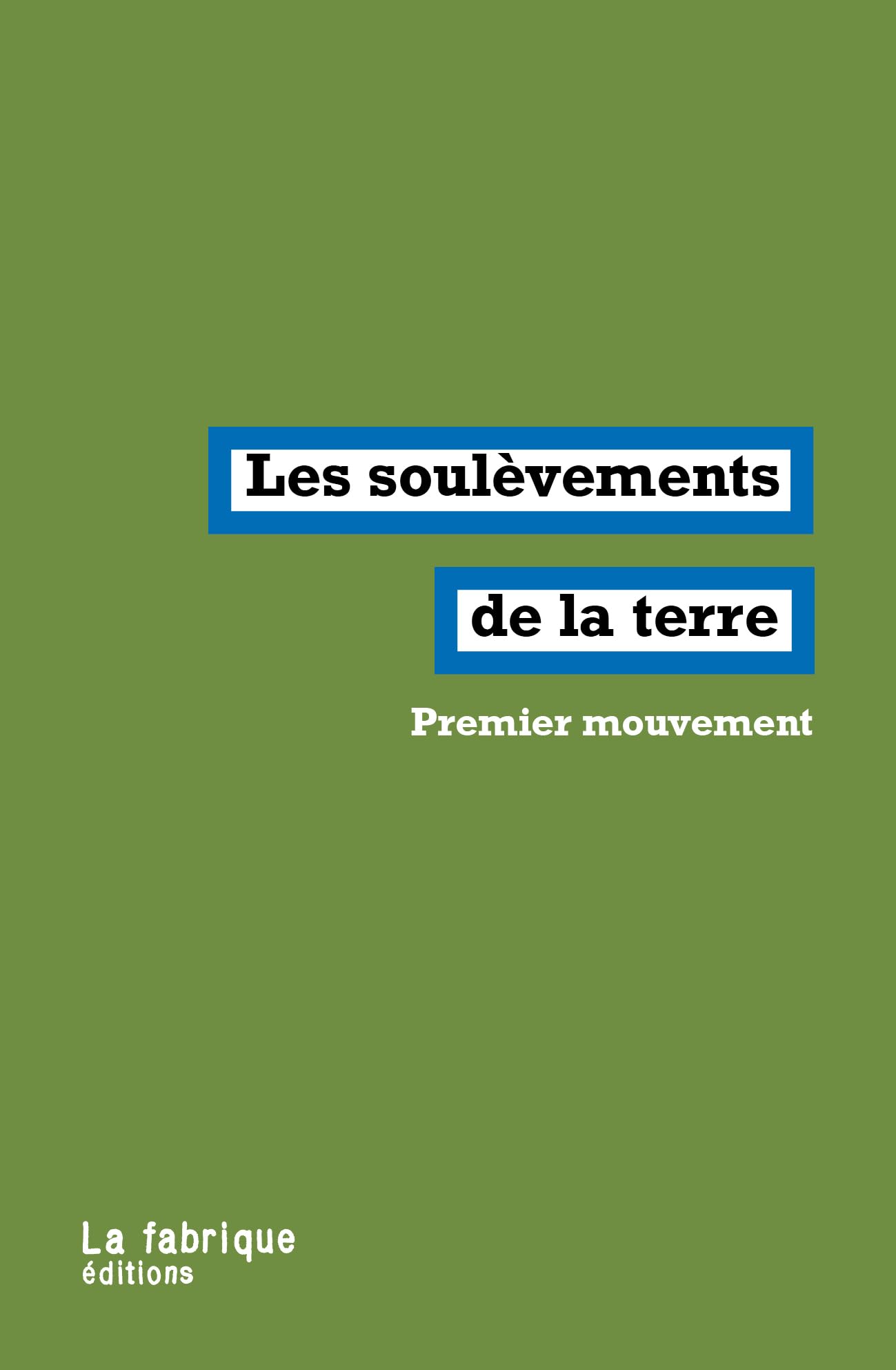 Premières secousses