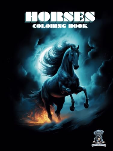 Horses Coloring Book: Awesome Illustrations Of Horses To Color For Kids