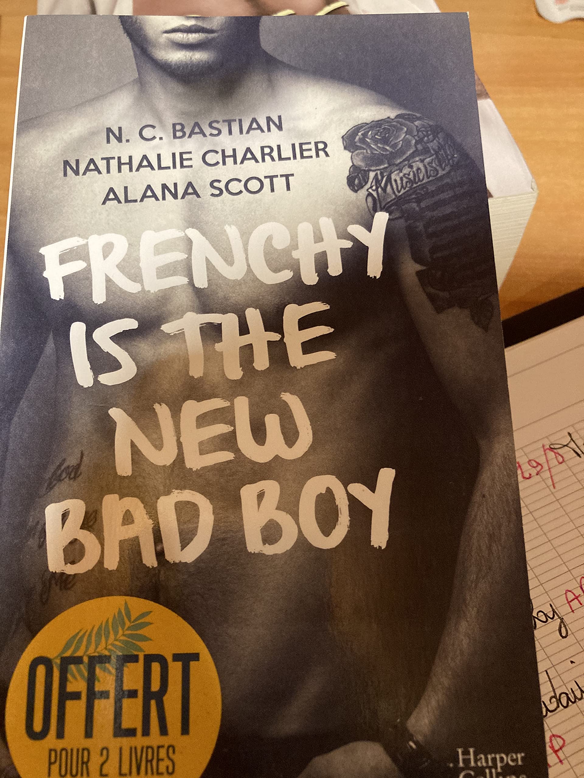 Frenchy is the new bad boy book cover