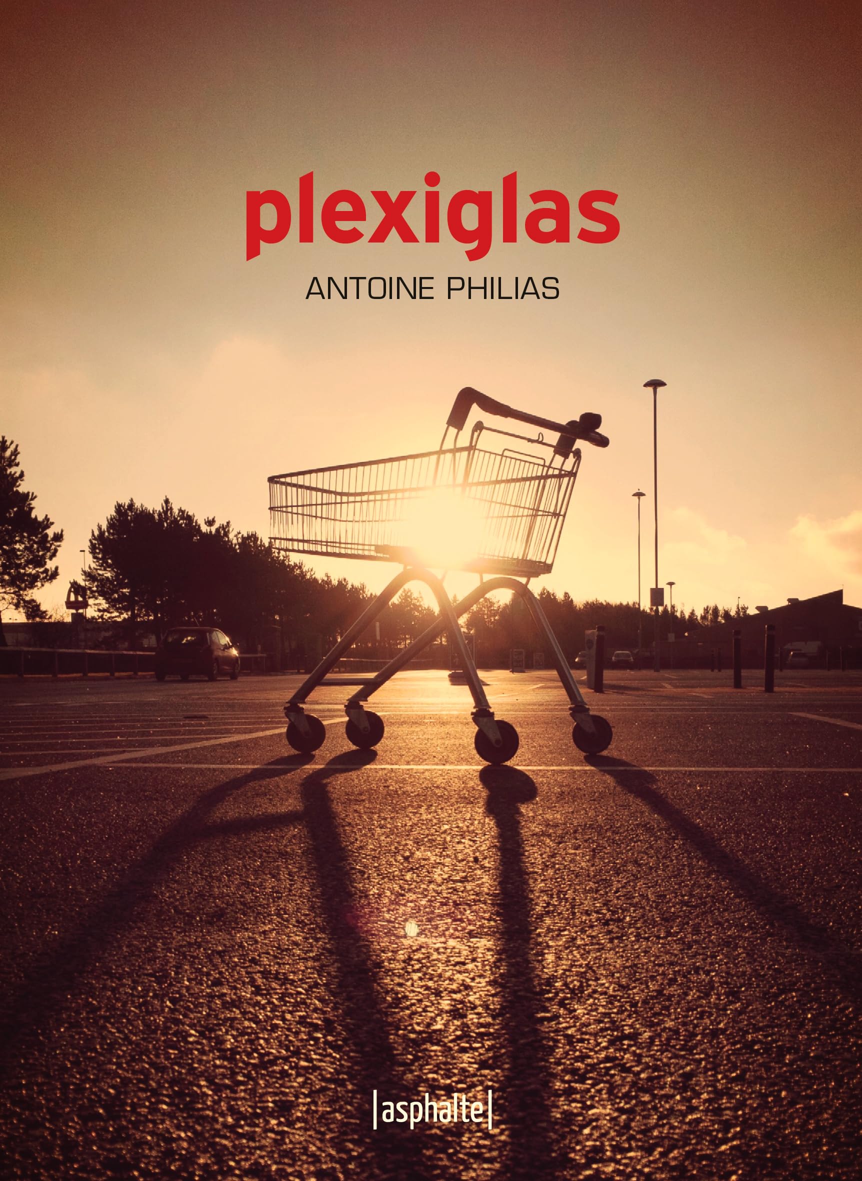 Plexiglas book cover