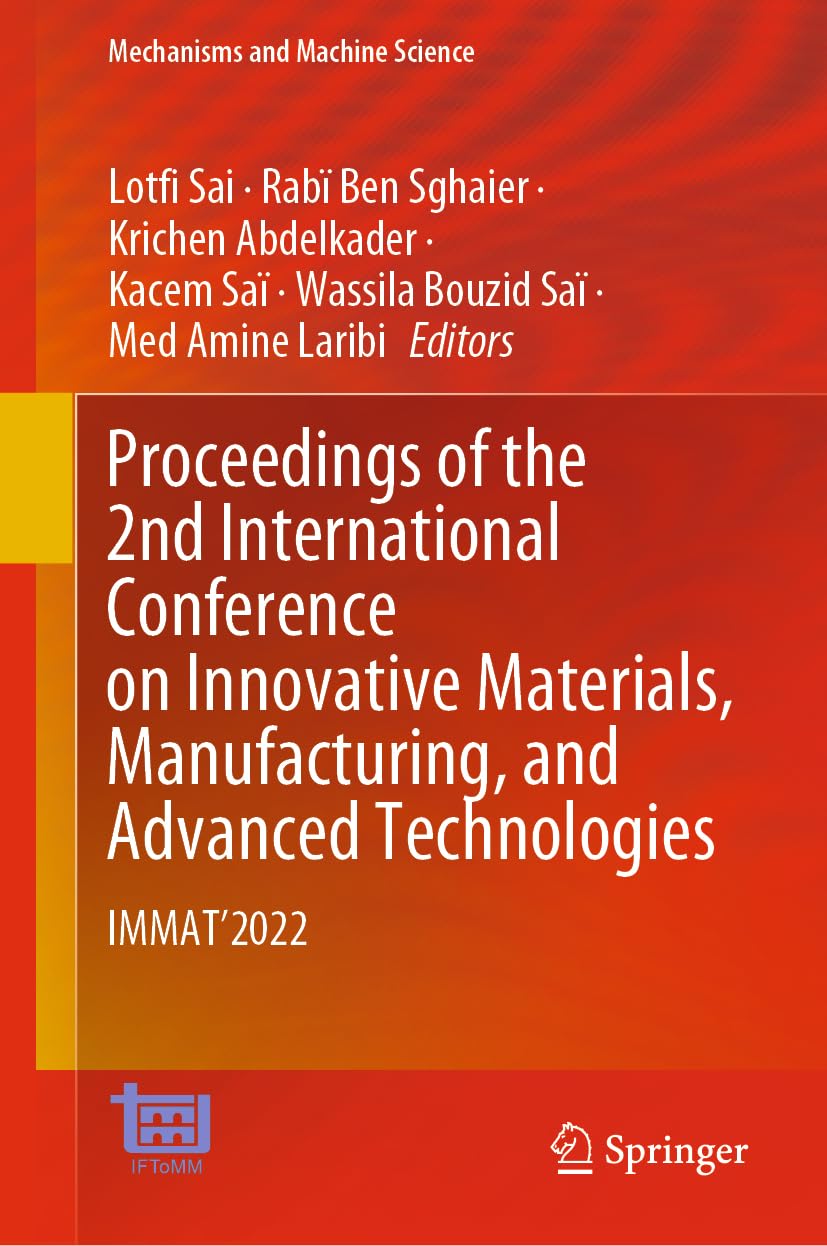 Proceedings of the 2nd International Conference on Innovative Materials