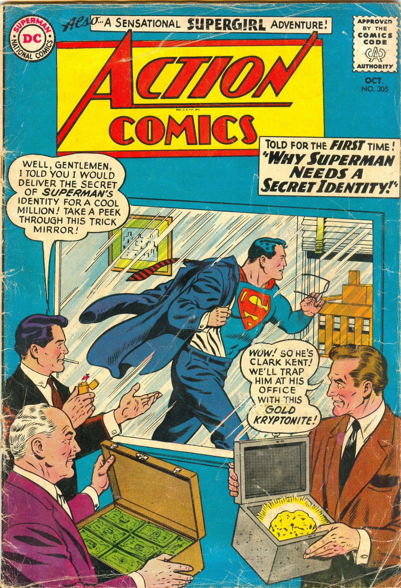 Action Comics book cover