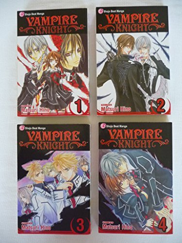 Vampire Knight Series Starter Set, First Four Books: Volumes 1,2,3 and