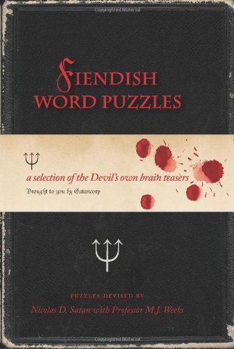 Fiendish Word Puzzles book cover