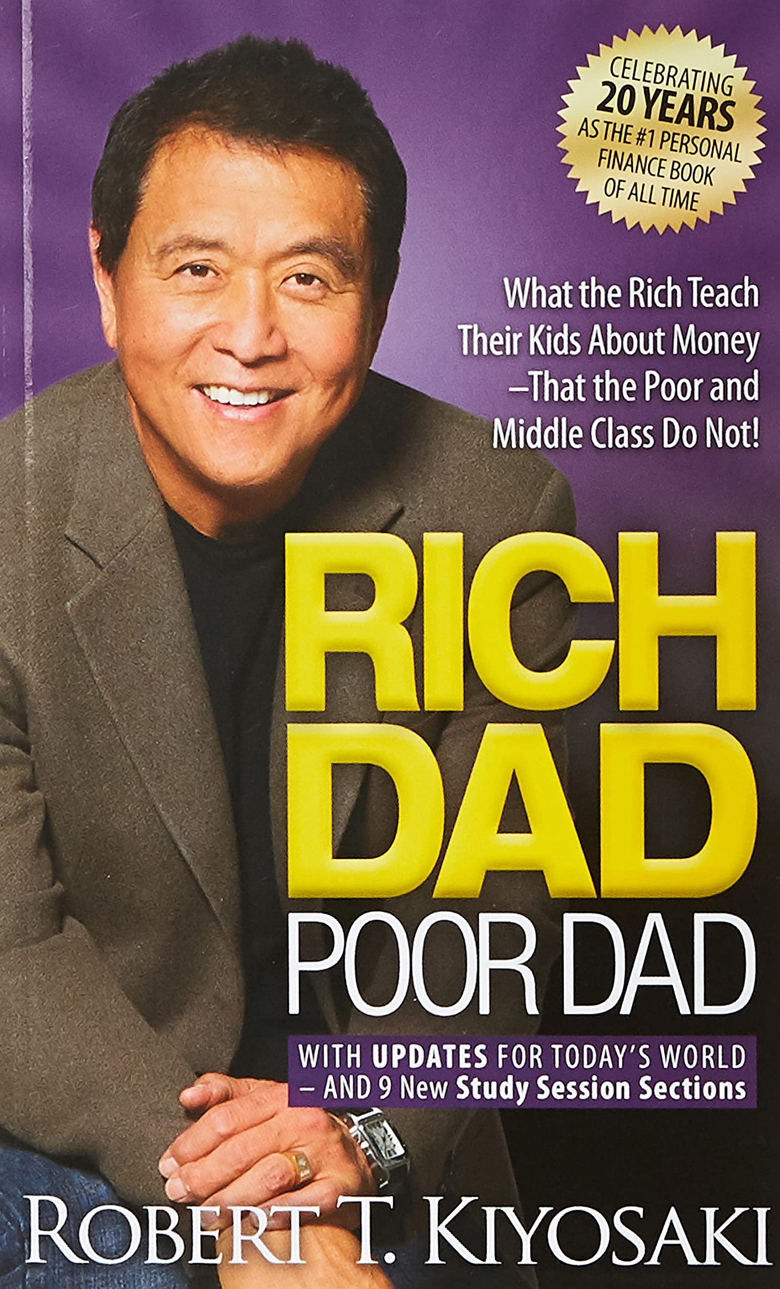 Rich Dad Poor Dad book cover