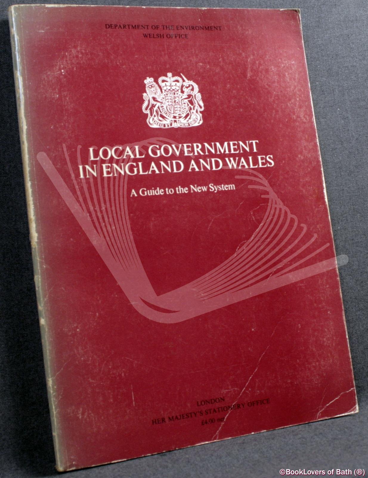 Local Government In England And Wales – YVDL