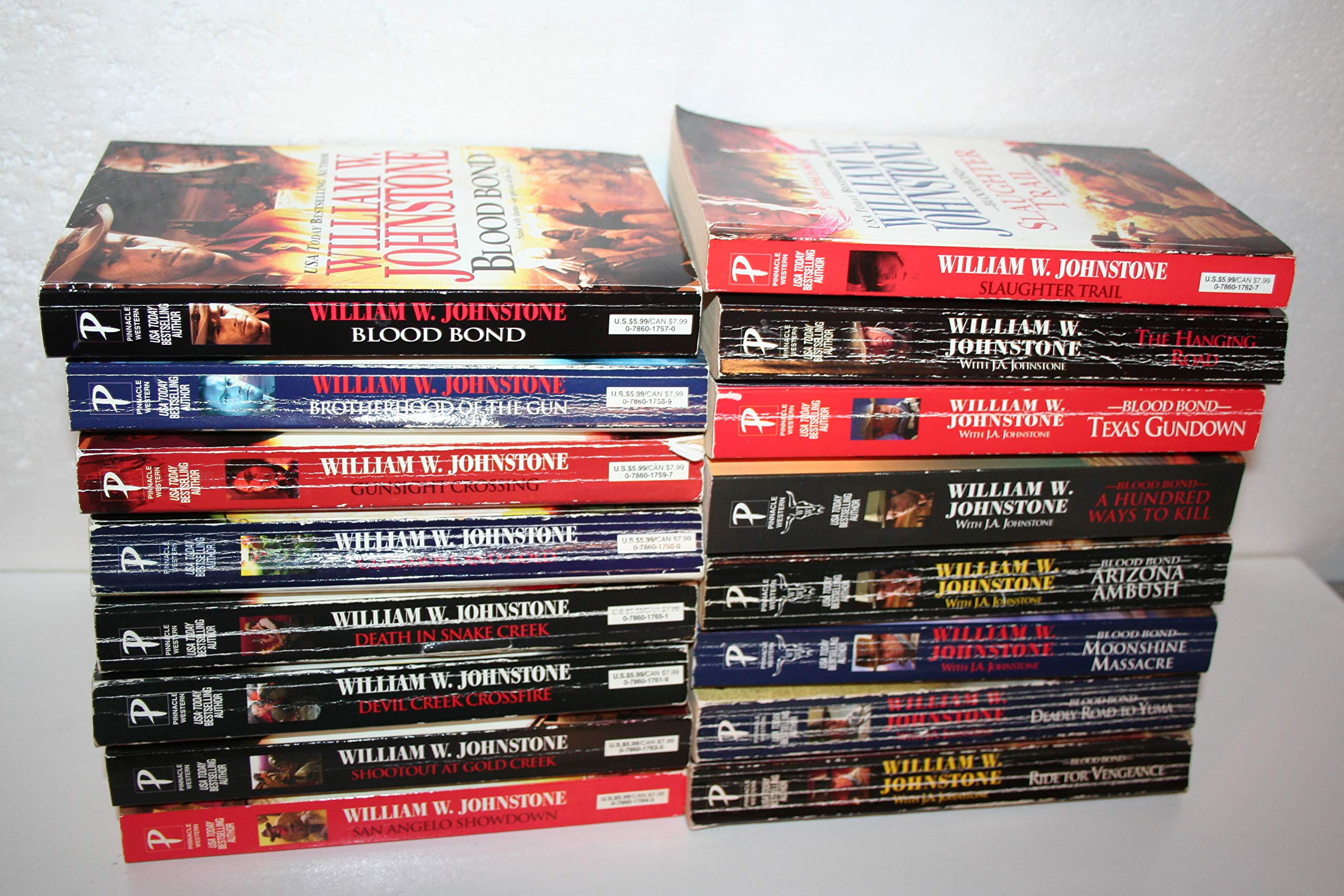 Blood Bond Series complete 16title collection by William W. Johnstone