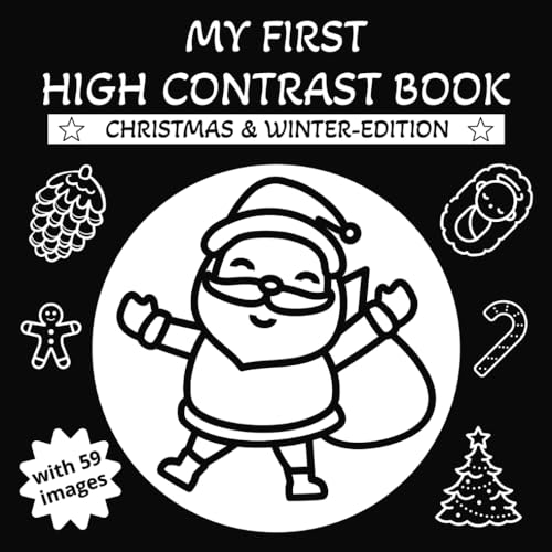 My First High Contrast Book Winter and Christmas Edition for Babies