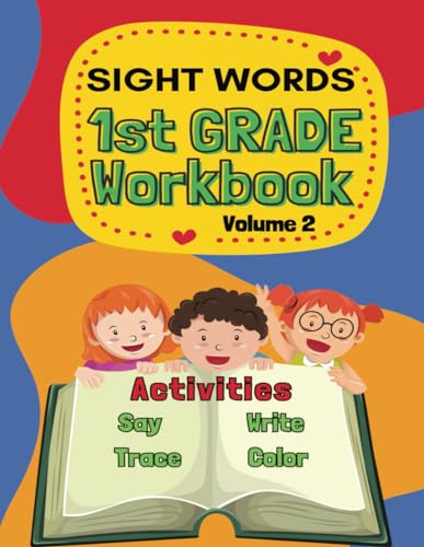 Sight Words 1st-grade Workbook: Sight and Spelling Words. Say Write ...